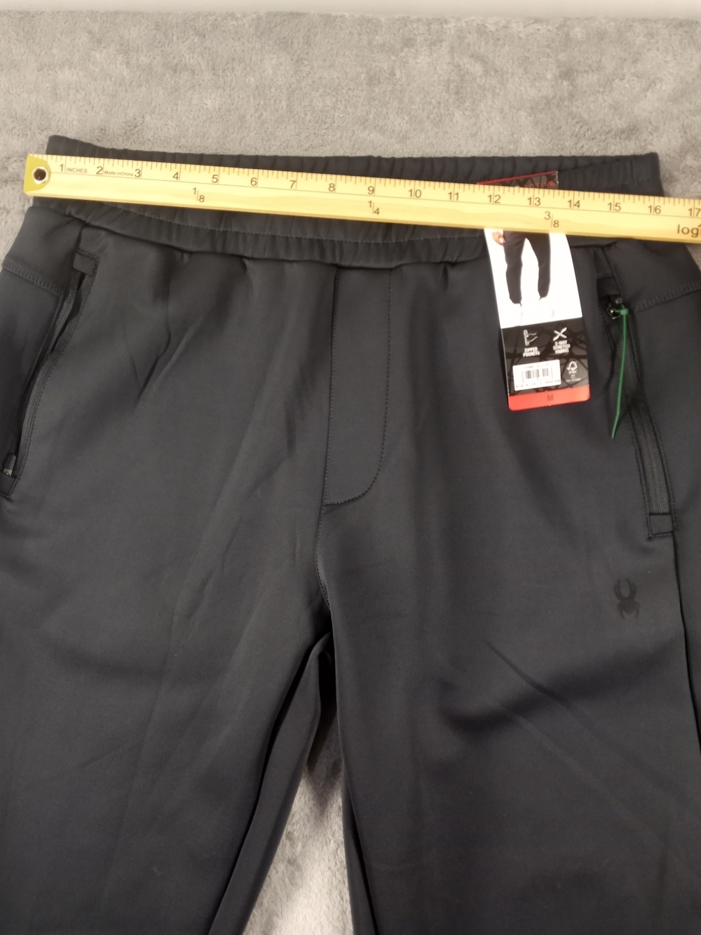 Spyder Men's Dark Gray Performance Joggers Pants Size Medium NwT - Picture 11 of 11